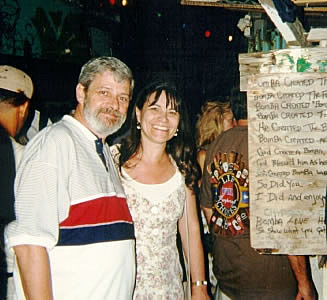 Anne and Art at the Full Moon Party