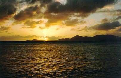 Just another perfect sunset in Paradise