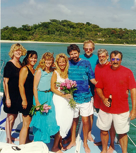 Wedding attire is barefoot and T-shirt elegance