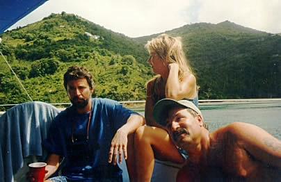 Mike, Janet and Jim awaiting the Sunset
