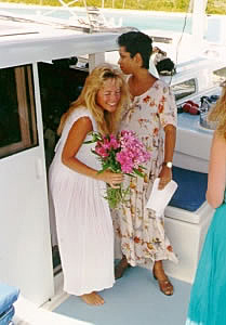 Here comes the bride