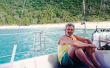 Art relaxing on the Grand Oasis