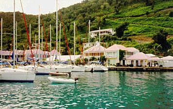 West End boat anchorage