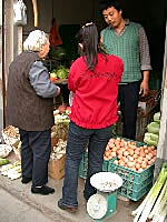 Local vendors, Beijing