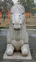 Carvings along the Sacred Way, Ming Tombs, Beijing