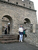 Anne on the Great Wall of China, Ba Da Ling