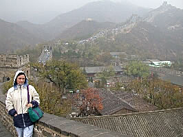 Anne on the Great Wall of China, Ba Da Ling
