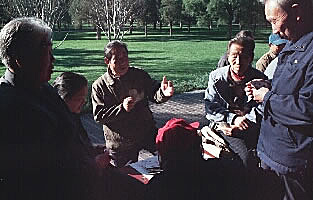 Playing cards, Temple of Heaven, Beijing