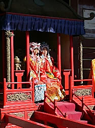 Ancient dress, Temple of Heaven, Beijing