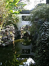 Hidden alley and waterway, Yuyuan Garden, Shanghai