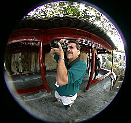 John taking pictures, Yuyuan Garden, Shanghai