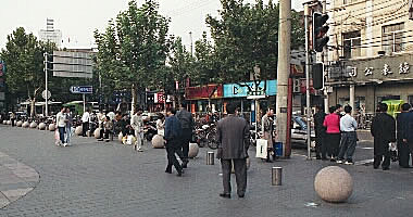 Small vendors, Shanghai