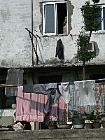 Laundry by the canal