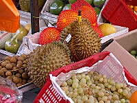 Fresh fruits, open air market, Beijing