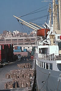 Bales of Egyptian Cotton