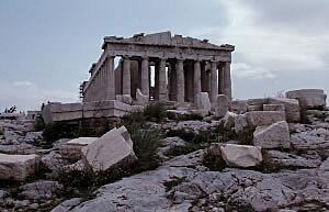 The Acropolis and Parthenon