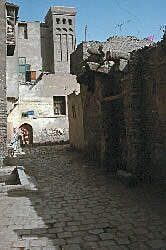 Cobblestone alley