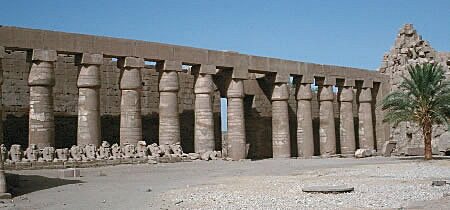 Temple of Amon, great courtyard