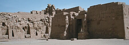 Entrance to the Temple of Karnak