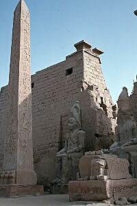 Entrance to the Temple of Luxor