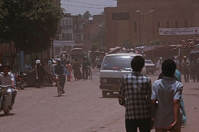 Sand storm streets