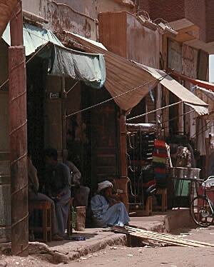 Sidewalk shops