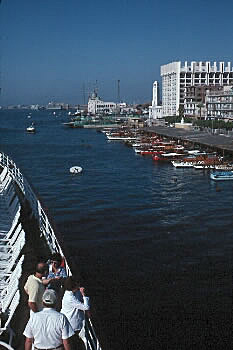 Arriving at Port Said