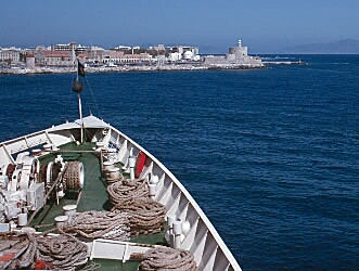 Sailing to Rhodes