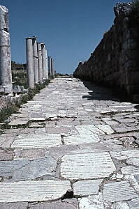 Mile long marble walkway