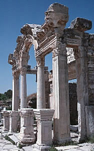 Facade of Hadrian's Temple
