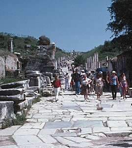 Colonaded road at Ephesus