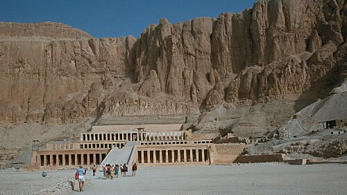 Dier El-Bahari, funerary monument to Tutmose I and Hatshepsut