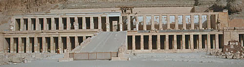 Dier El-Bahari, funerary monument to Tutmose I and Hatshepsut