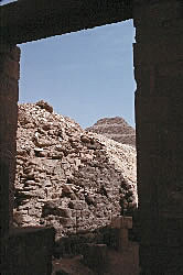 Zoser's step pyramid