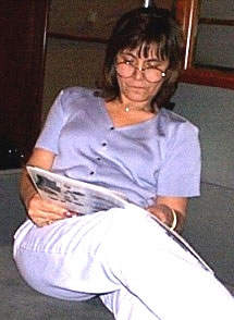 Anne at the President's Club in LAX